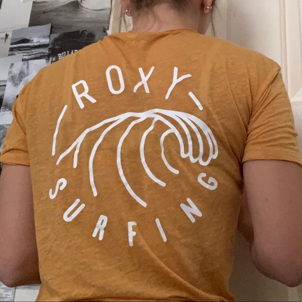 A Roxy brand T-shirt